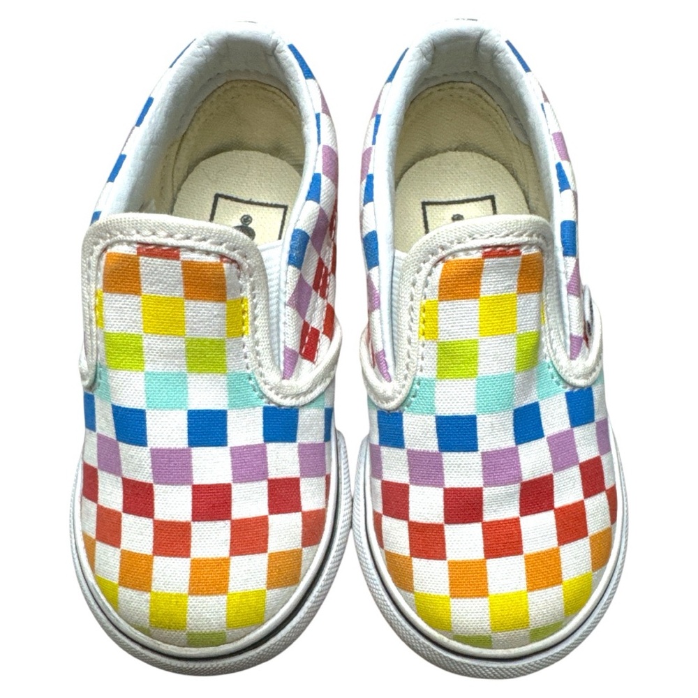 VANS • Slip-On V Checkerboard Shoes